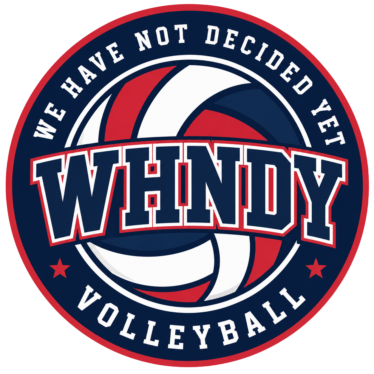 WHNDY Volleyball logo